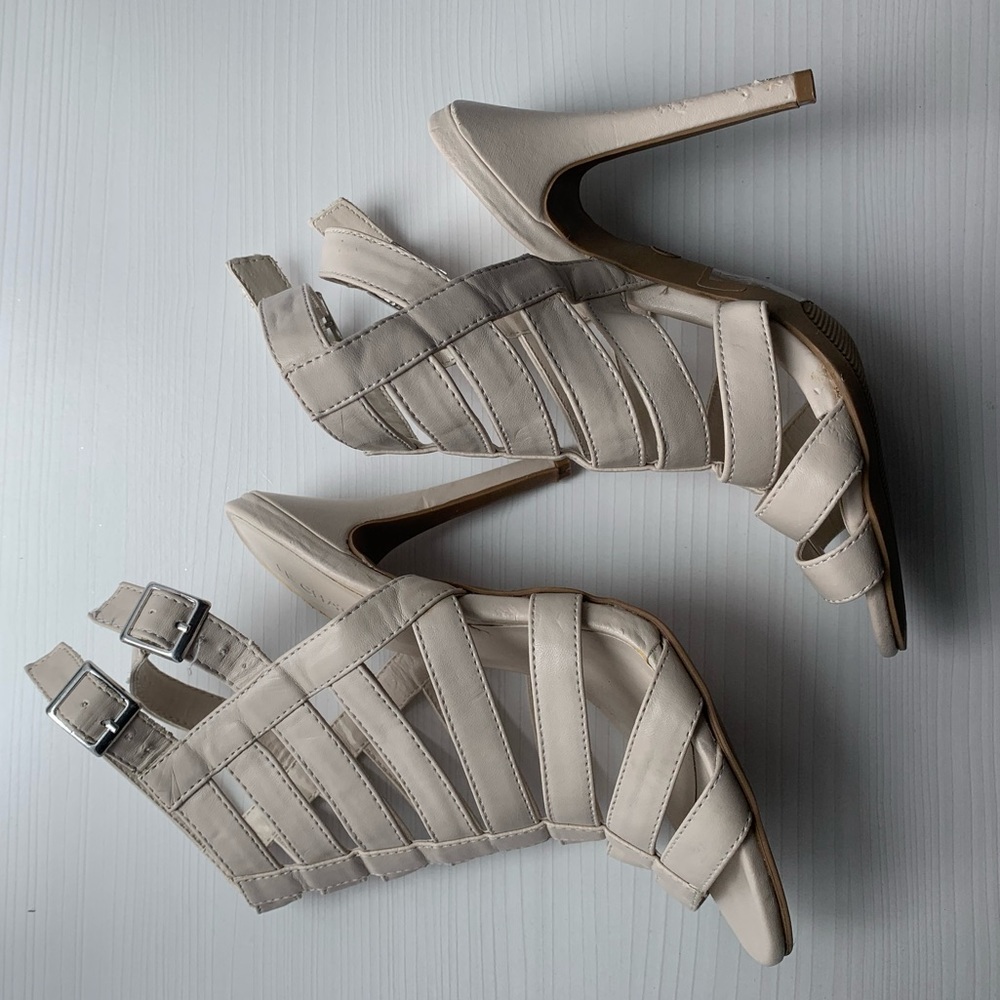 Le Château Strappy Nude Heels